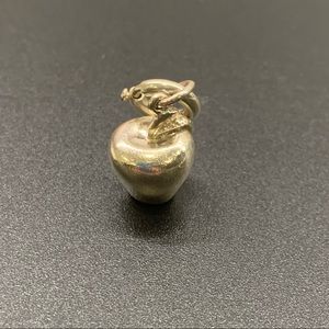 Tiffany & Co. apple charm with clasping link